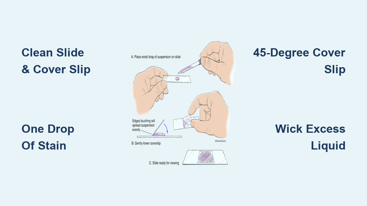 How to Make a Wet Mount Microscope Slide